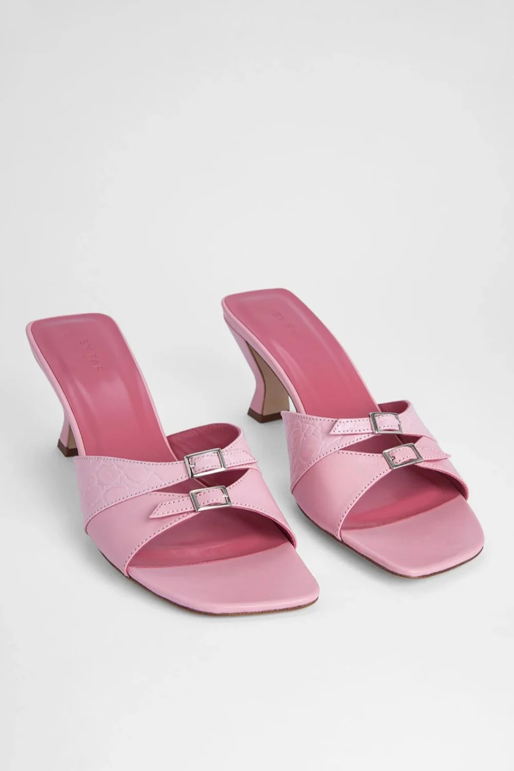 BY FAR Noor Mules ($415)