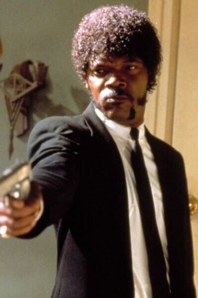 Samuel L. Jackson as Jules Winnfield in Pulp Fiction