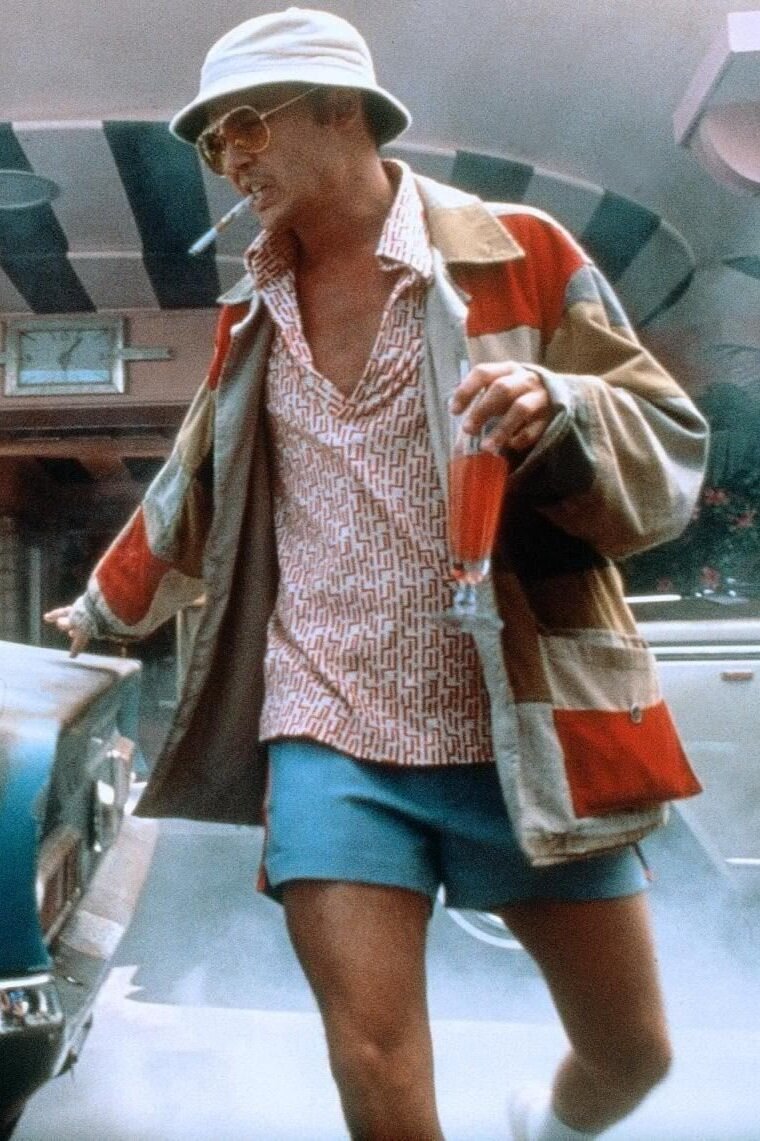 Johnny Depp as Raoul Duke in Dear and Loathing in Las Vegas