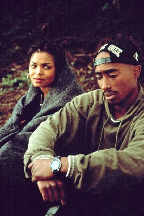 Tupac Shakur and Janet Jackson in Poetic Justice