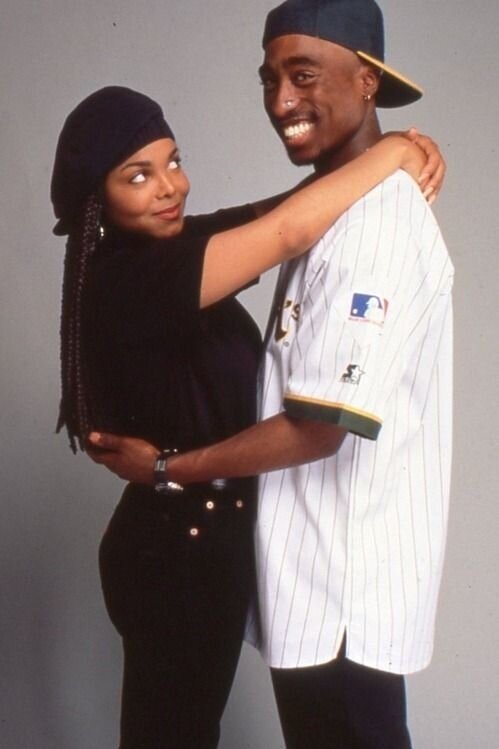 Tupac Shakur and Janet Jackson in Poetic Justice