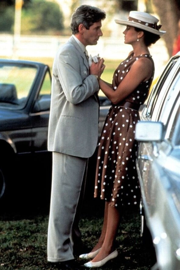 Vivian Ward's polka dot dress in Pretty Woman