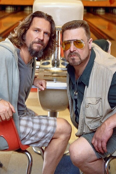 Jeff Bridges and John Goodman in The Big Lebowski