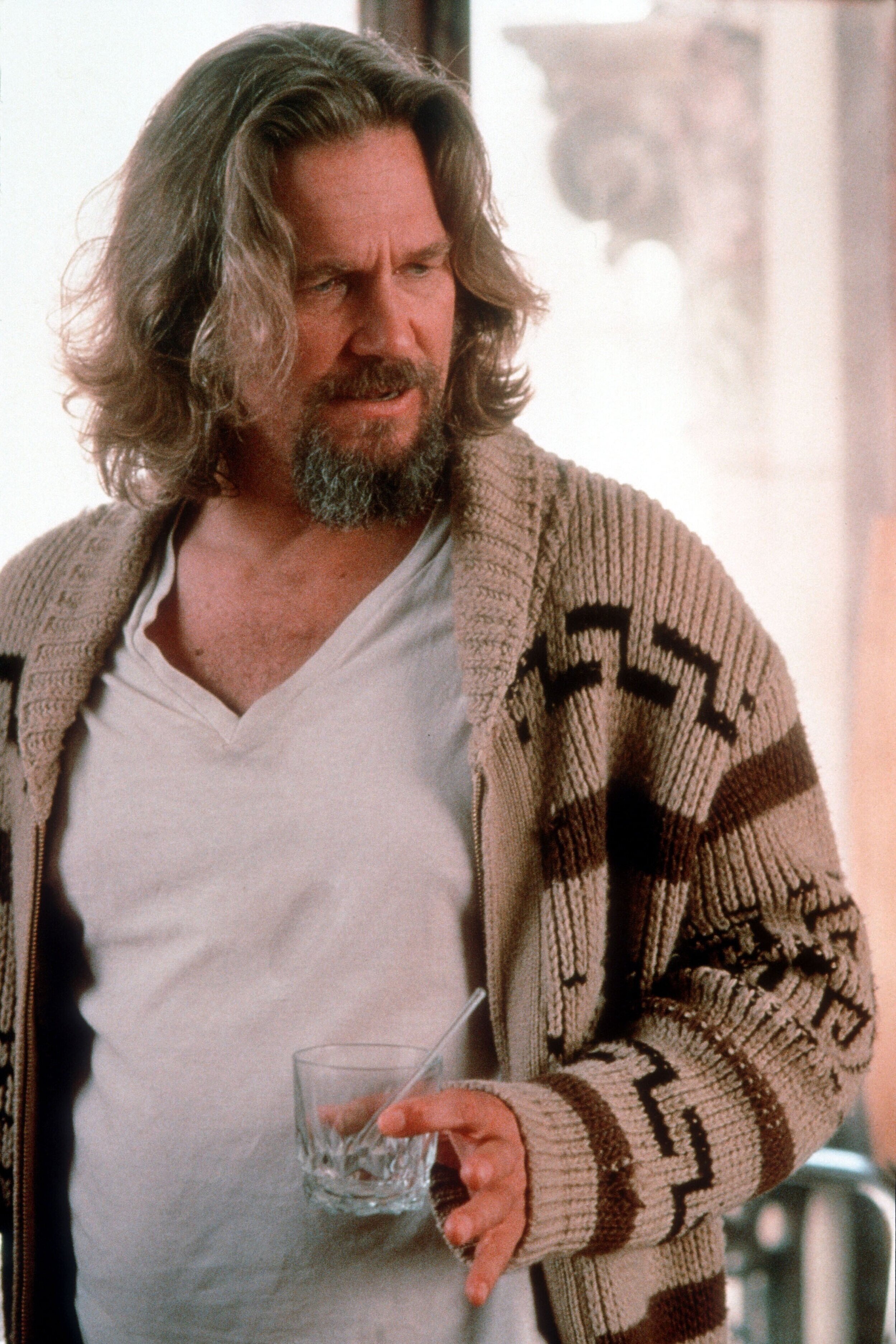 The infamous Big Lebowski Pendleton cardigan