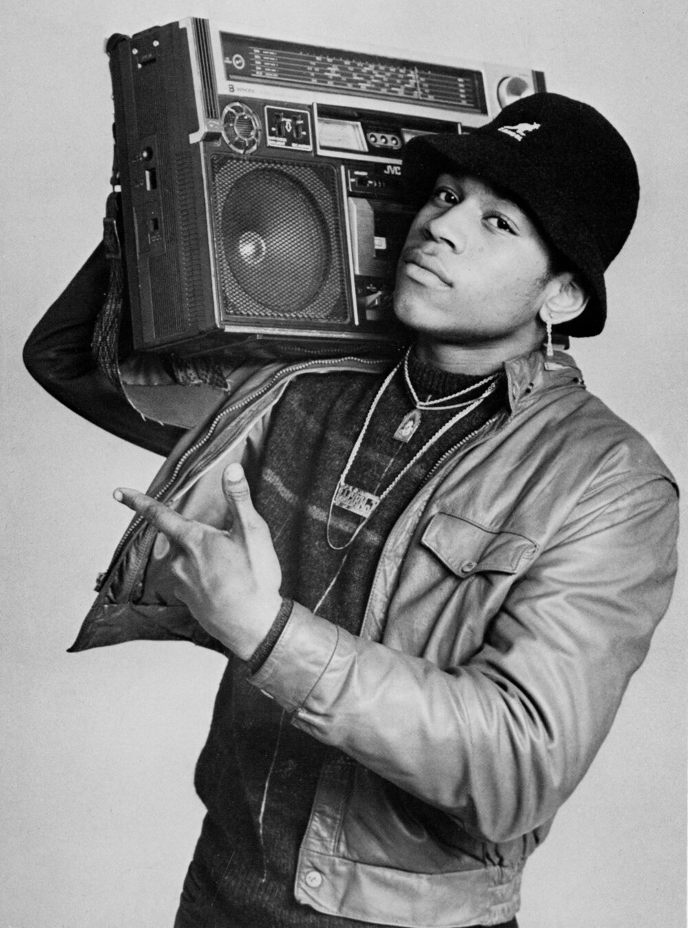 LL Cool J photographed by Janette Beckman in 1985