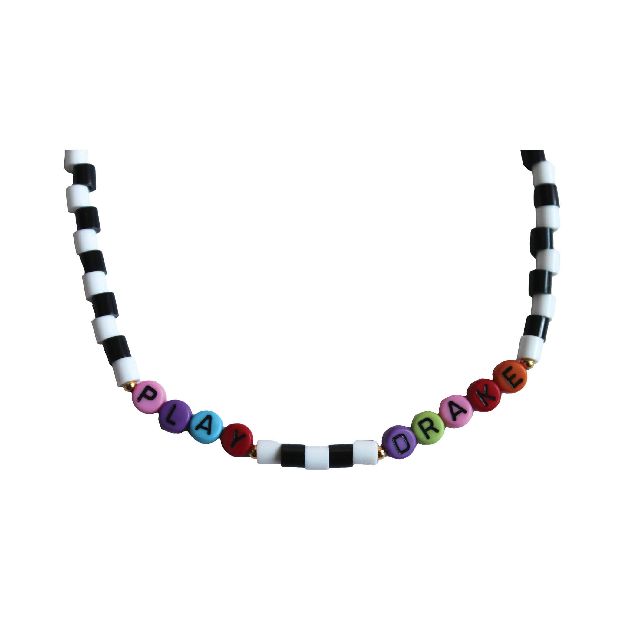 Kids Rainbow Beaded Initial Necklace | Sisters Boutique & Gifts, Inc.