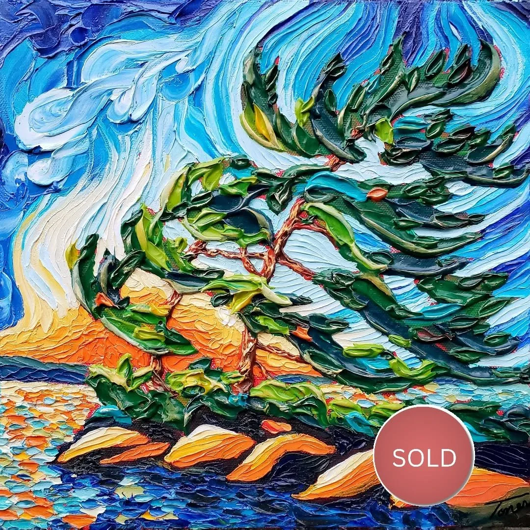 Feeling so grateful to share that my painting Sunset Breeze has recently sold @kultiqstudio in Kitchener ✨

A heartfelt thank you to my wonderful collectors and to the amazing gallery for your continued support of my work. It truly means so much.

Ch