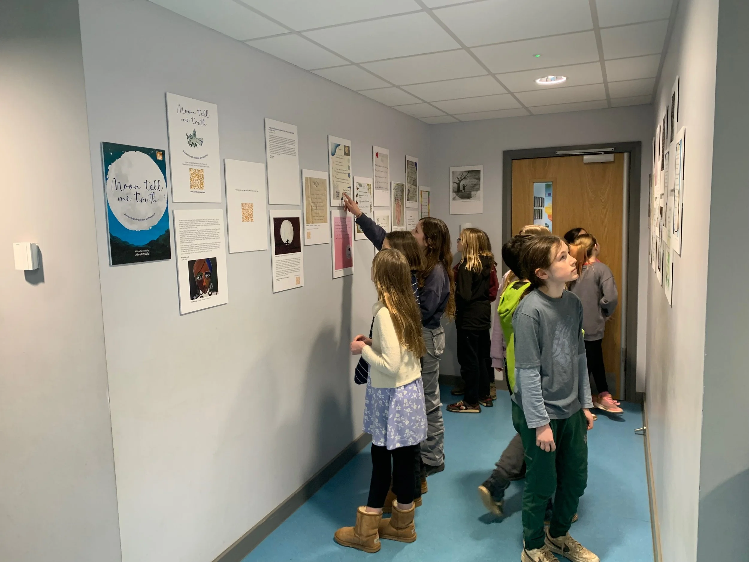 Moon tell me truth at Dartington Primary