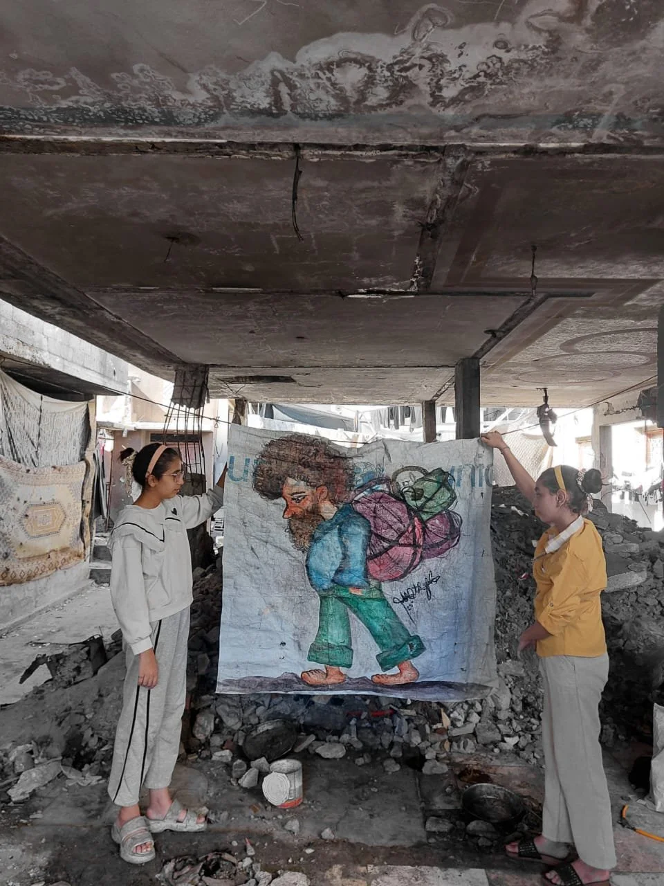 🎨 Art from Rubble | Daily Update with Nada 🌿