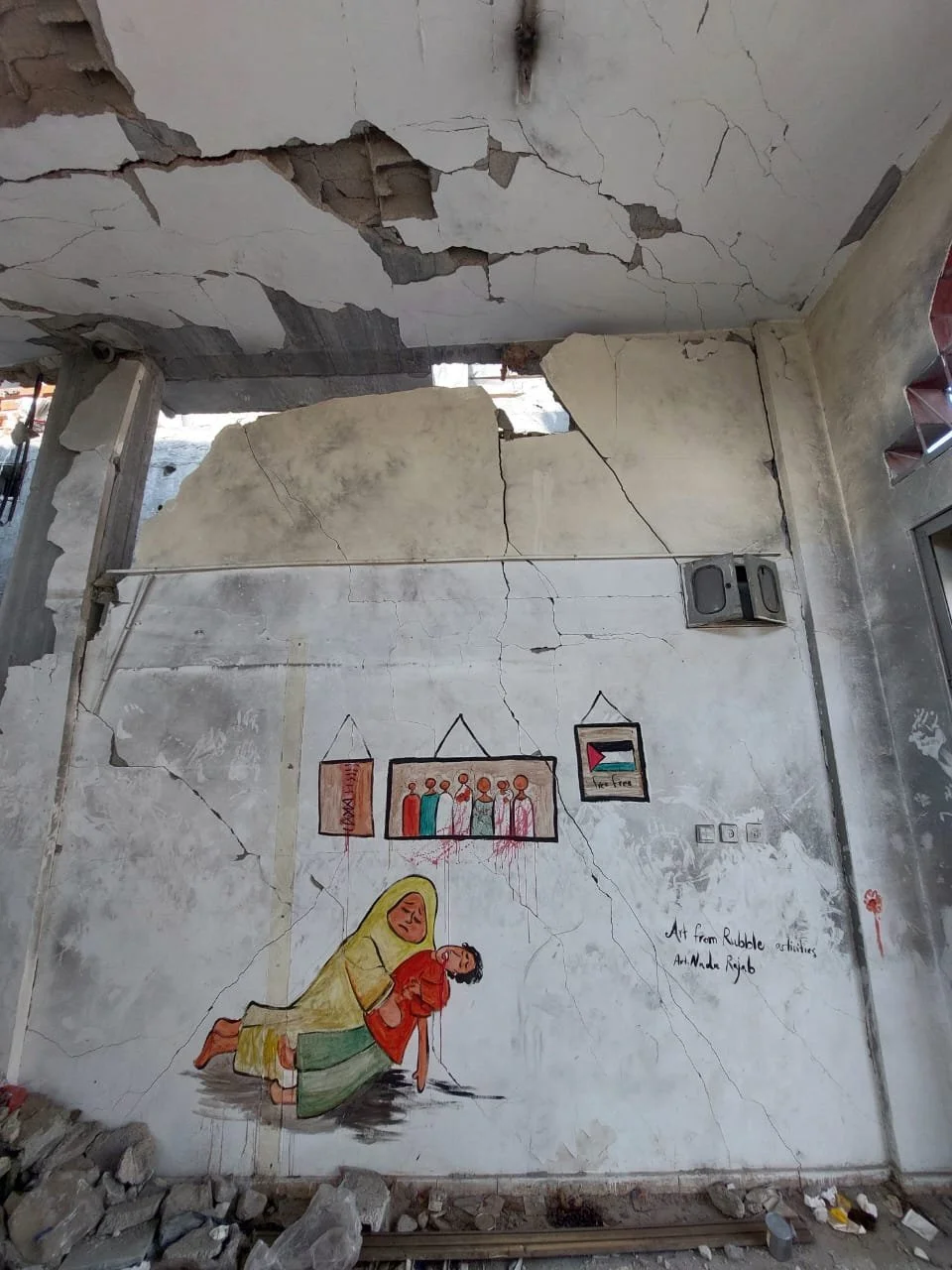 🎨 Daily update from Nada — Art from the Rubble