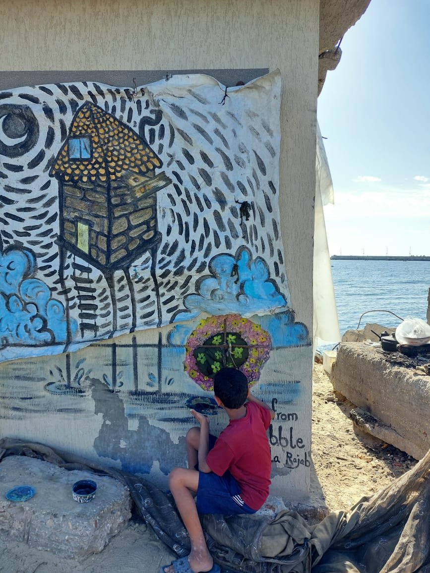 🏚🎨 Daily Update — Art from Rubble