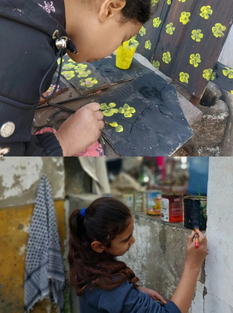 Daily Update | Art from Rubble – Nada Rajab — The Hands Up Project