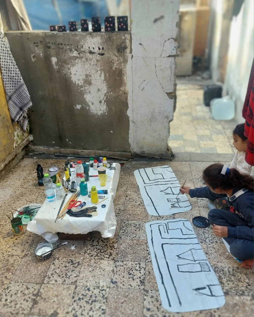 Daily Update | Art from Rubble – Nada Rajab — The Hands Up Project