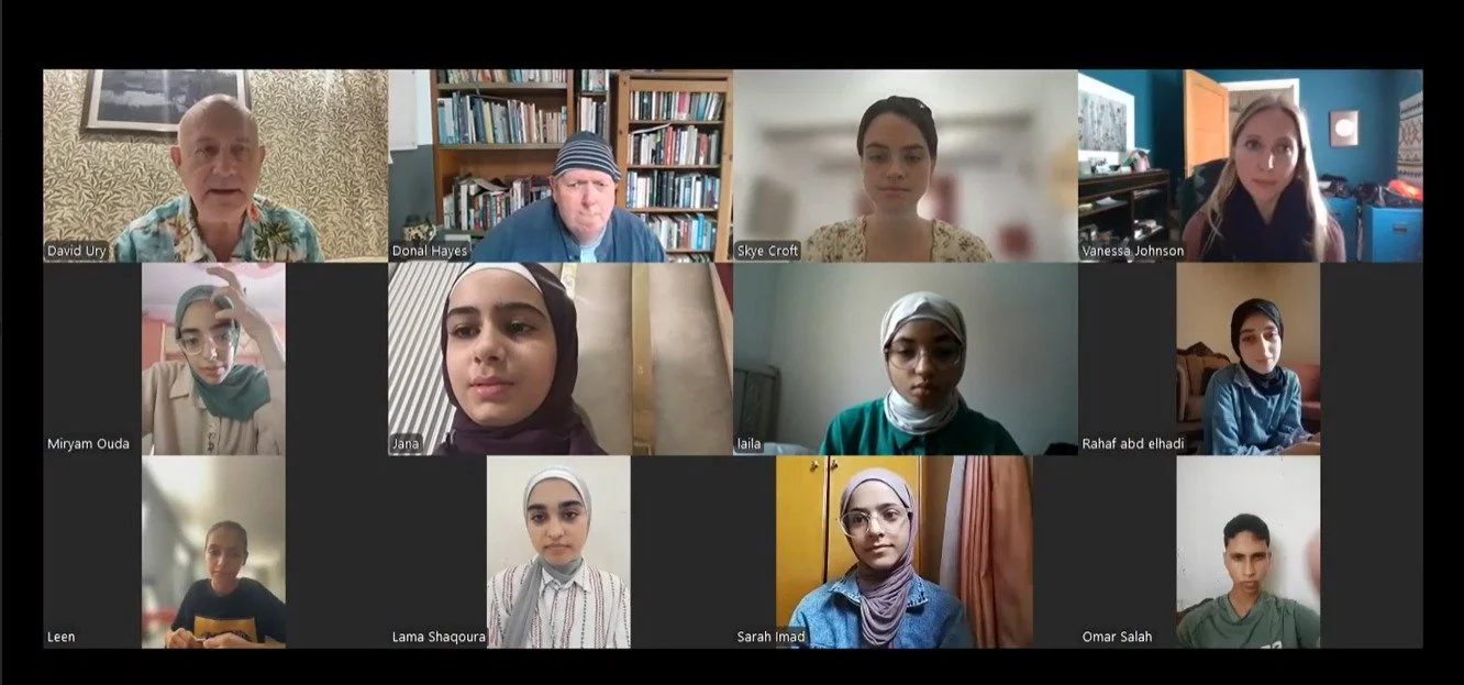 Learning, Laughter, and Hope: Our Weekly Conversation Classes for Gaza