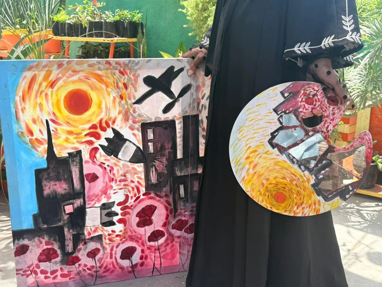 🏚🎨 Daily update from Nada – Art from Rubble 💛
