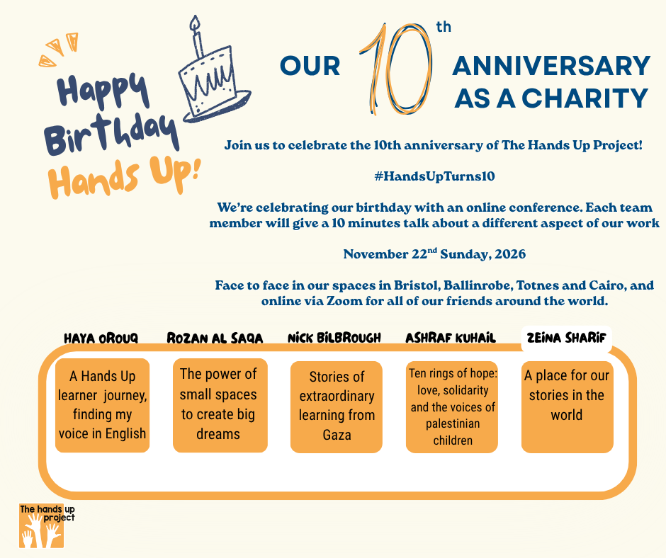 Happy Birthday Hands Up!