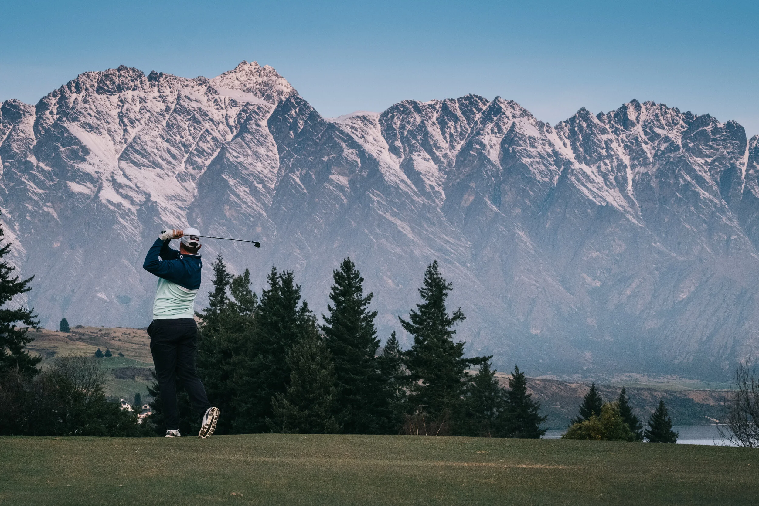 Queenstown GC:Sunset.JPG