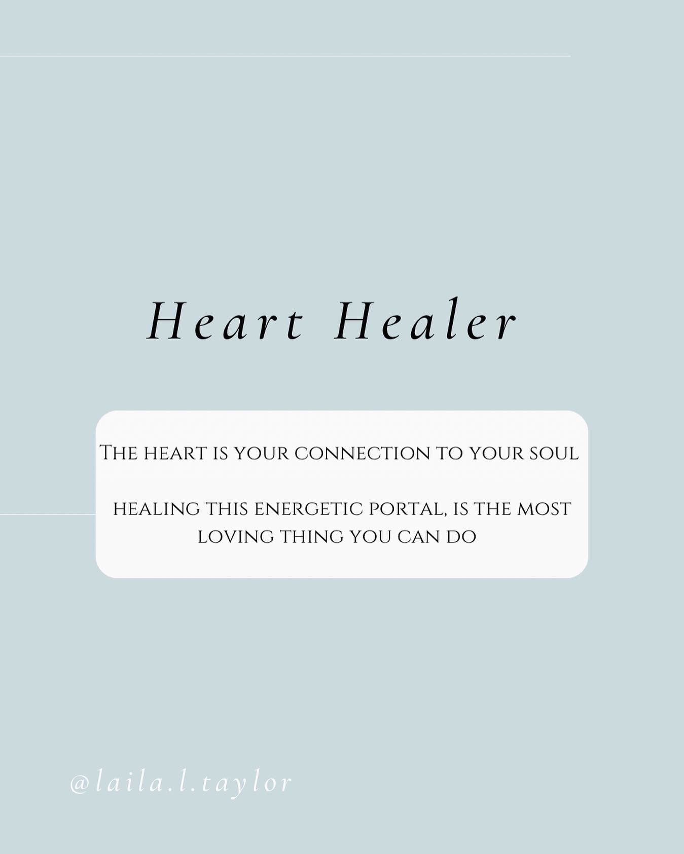 MOVE into your ❤️, if you want to HEAL

- there is so much focus on the third eye with awakening and spirituality, but I have found the ❤️chakra to be the most powerful transformer of energy. 

With a blocked heart chakra and an open third eye, you c