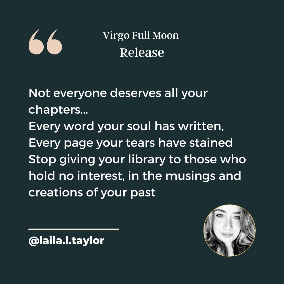 Who's in their FEELINGS this full moon?!

- This Virgo full moon is calling for a clearing out of the old restrictions, fears, and behaviors that are ready to be transformed. 

This moon is coming through for me all about the body, feeling, and emoti