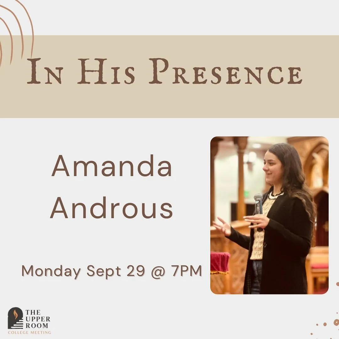 See you tonight at 7pm!