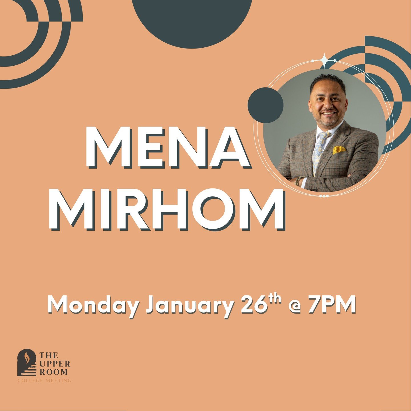 Tomorrow night - the 🐐 of the Upper Room returns. See you at 7pm with games and fellowship after!