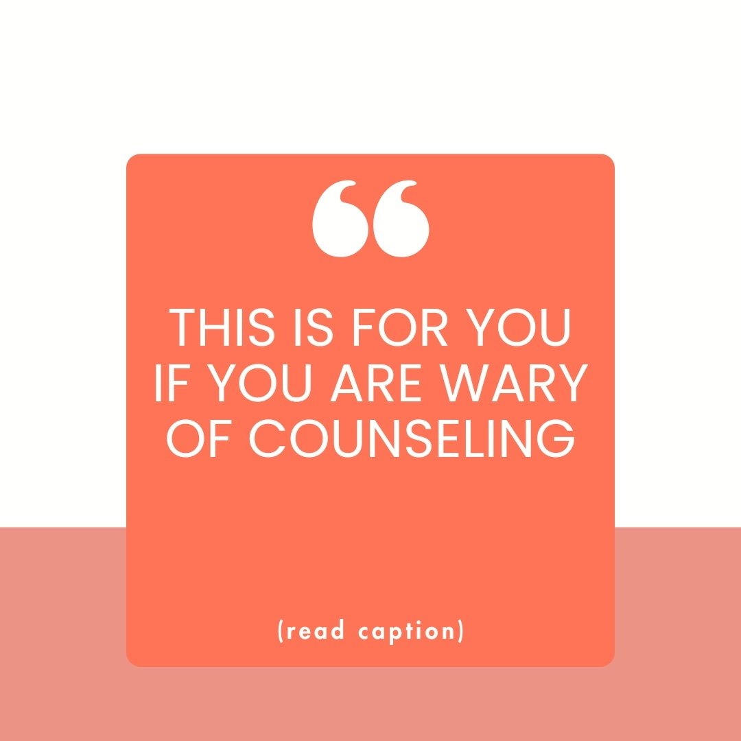 Therapy can be intimating to many of us. I know the first time that I sat across from a therapist, I found myself at a loss for words and feeling nervous about being vulnerable with a stranger. 

If you are wary of counseling, Enneagram coaching coul