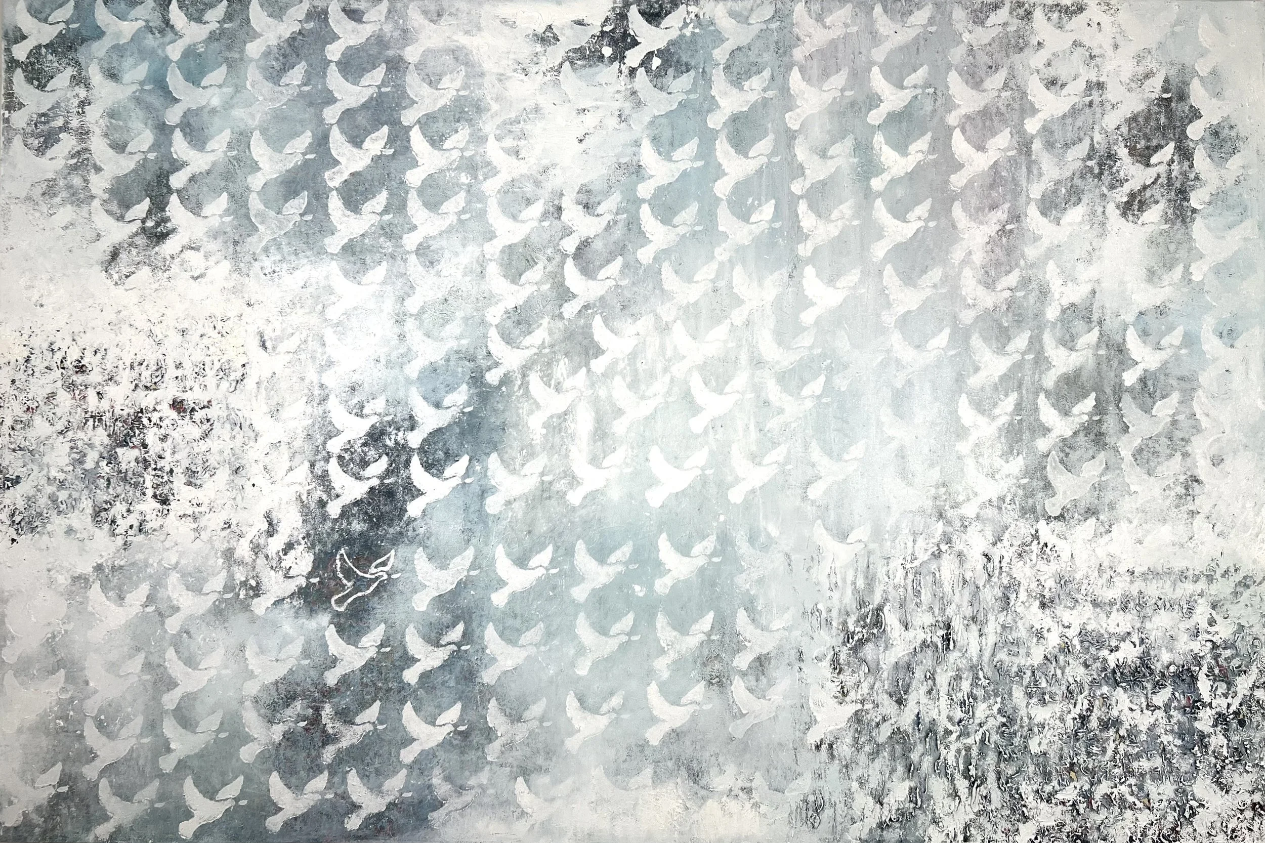 Momentum, 48x72', $3500, Oil Paint