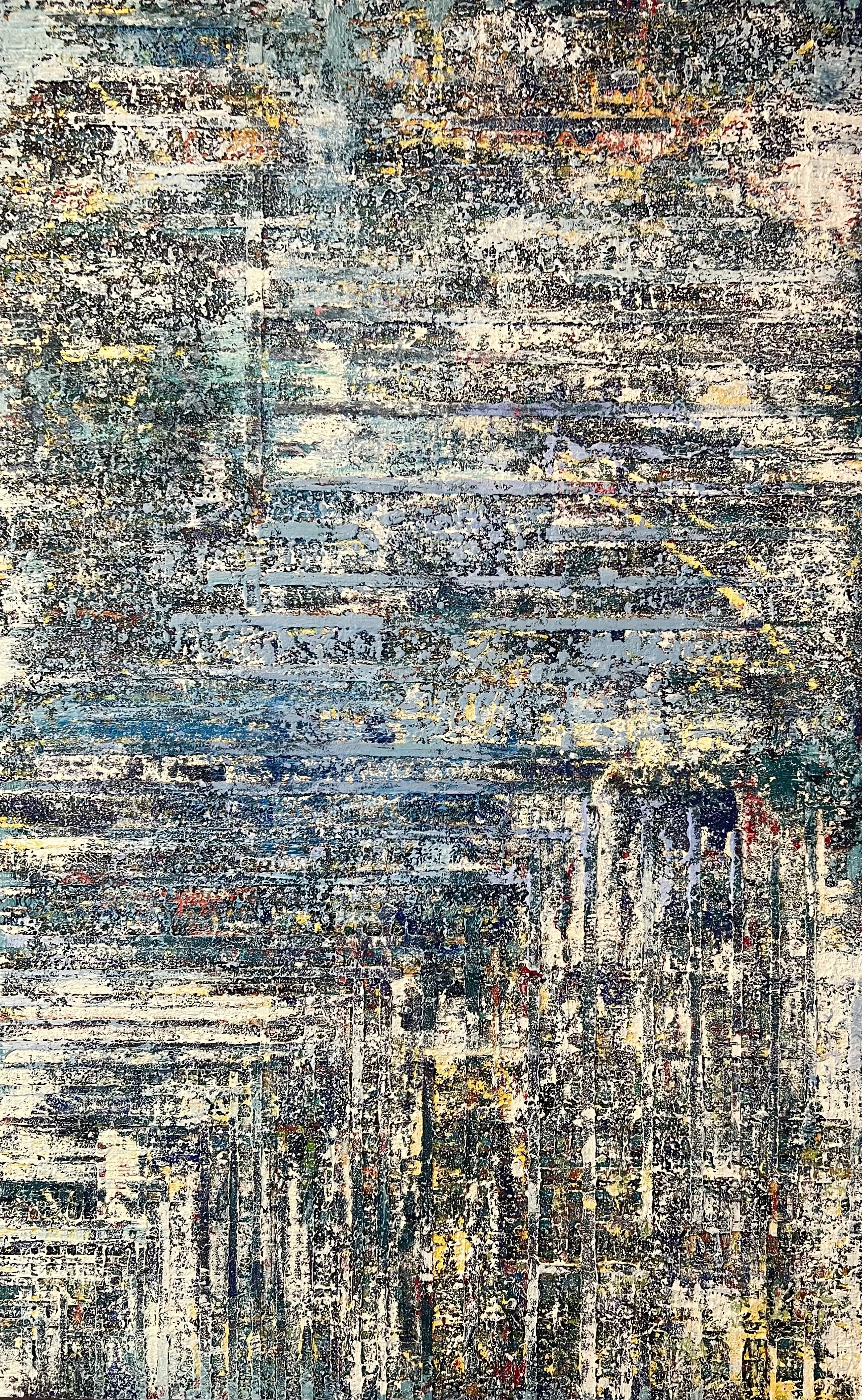 Like a Shoreline & the Sea, 48x30", $2600
At Gallery 110