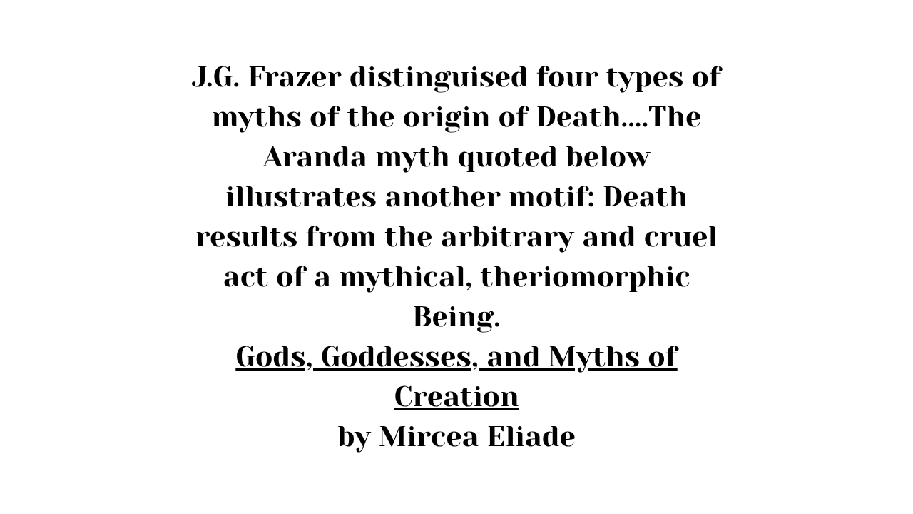 Gods, Goddesses, and Myths of Creation