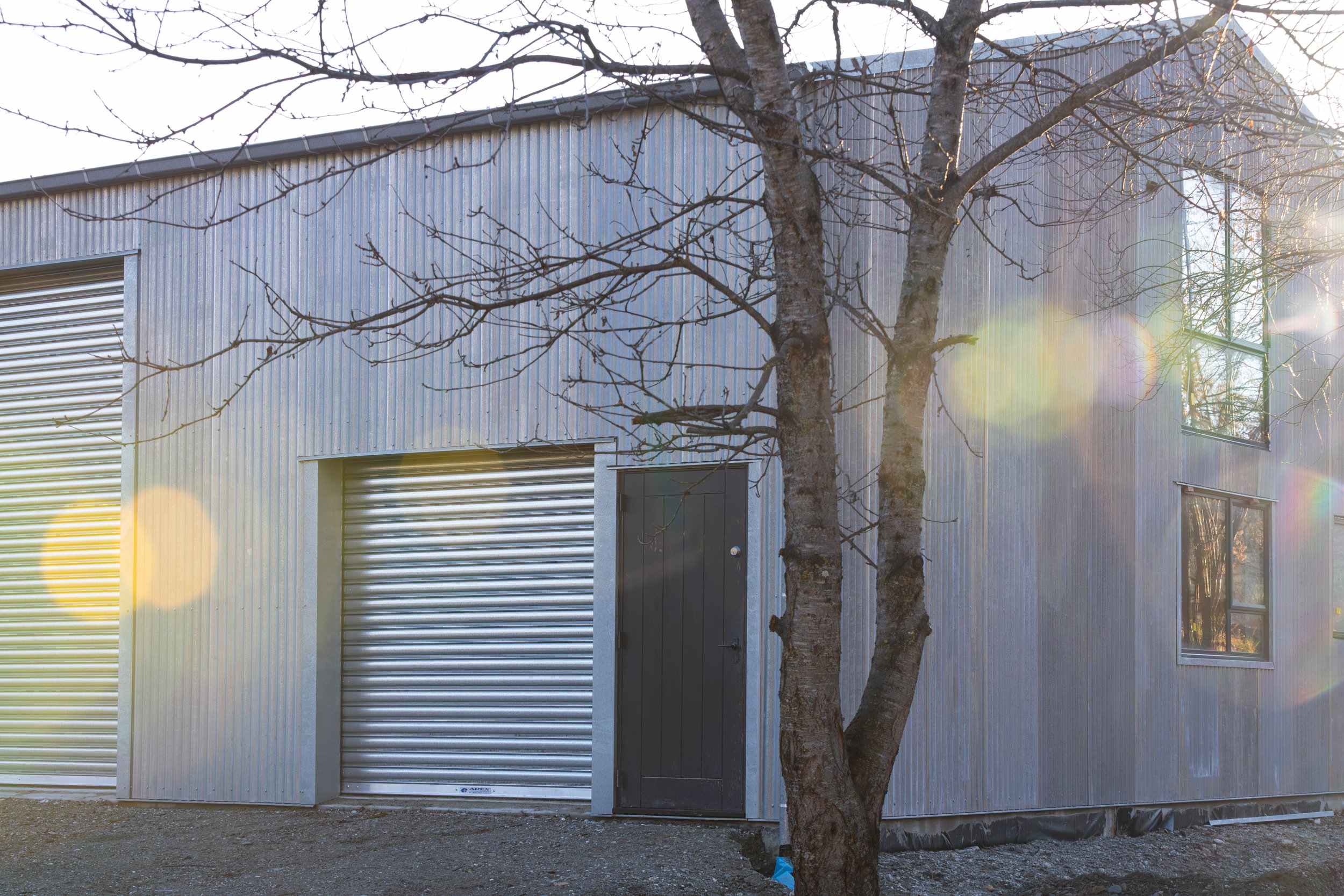 Acid Washed Silver Barn in Arrowtown Queenstown Gary Todd Architects