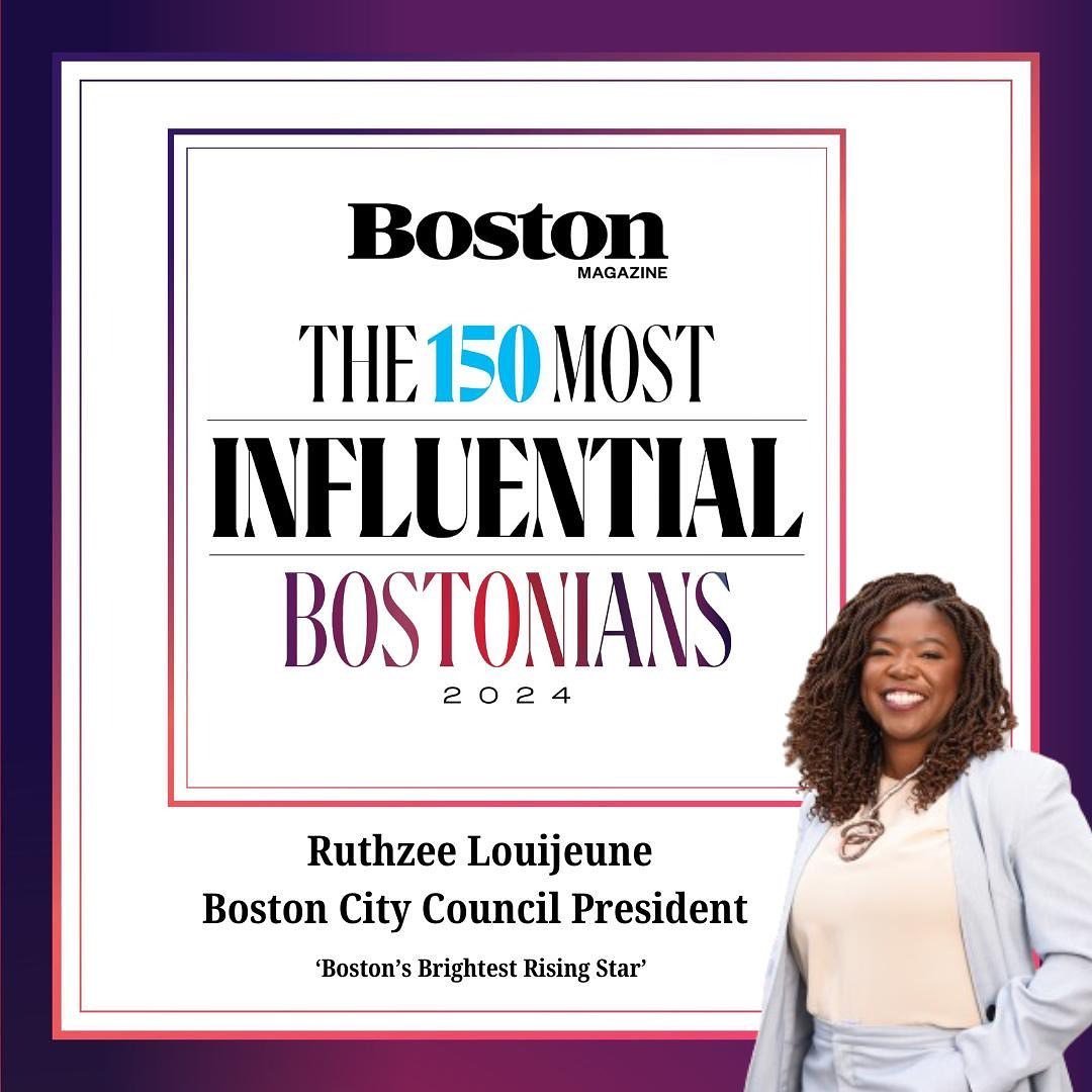 Honored to be included on @bostonmagazine&rsquo;s list of influential Bostonians! Eternally grateful for my small but mighty staff, @bostoncitycouncil staffers, and my colleagues. We work hard every single day to solve problems and to fight for the j