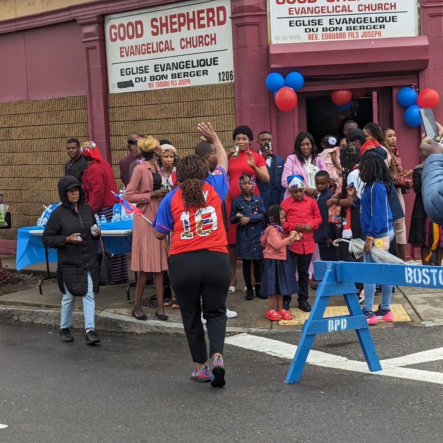 Not even ☔️ can rain on our parade! Scenes from the 🇭🇹 parade route from #Mattapan to #Dorchester 

Thank you to HAU for organizing and to @sparkfmonline for again providing us with a soundtrack &amp; celebrating with us!