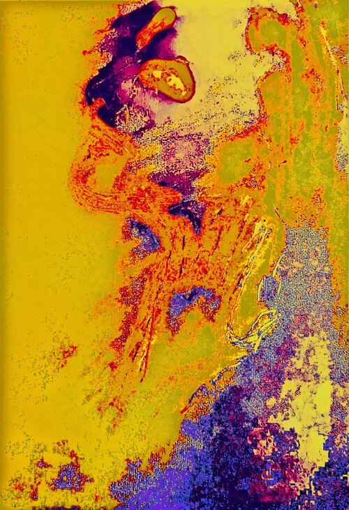 Melting Head 3 # 12, series of 30, 2020