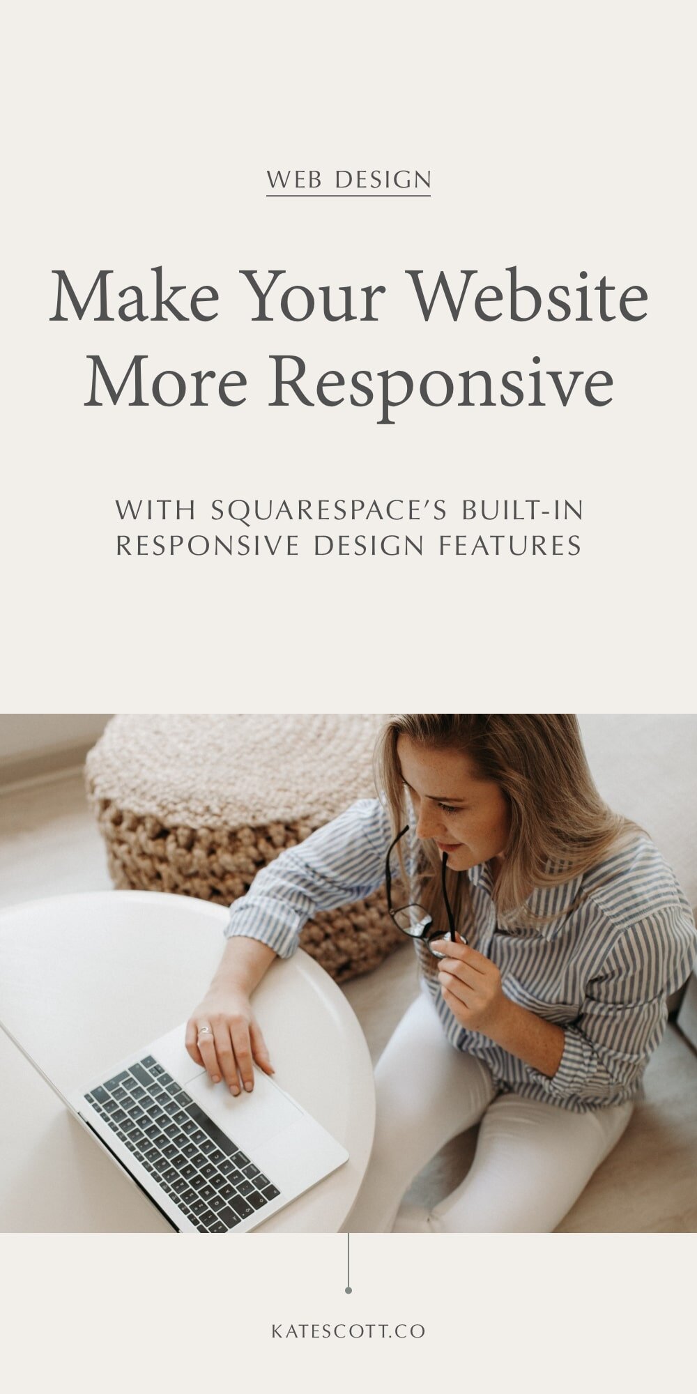 What is responsive design? And how can you make your website look better on every screen size? In this post, I answer all your questions and give you concrete tips on how to optimize your Squarespace website! | Responsive Web Design Tips | Responsiv…