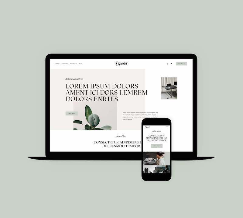 Typeset Squarespace Template by GoLive