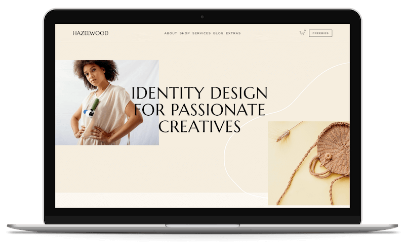 Hazelwood Squarespace Template by Station Seven