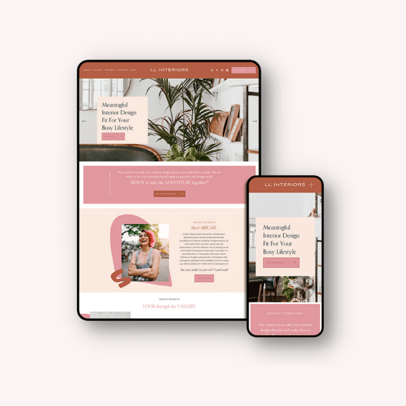 The Darling Designer Template by 23&amp;9 Creative