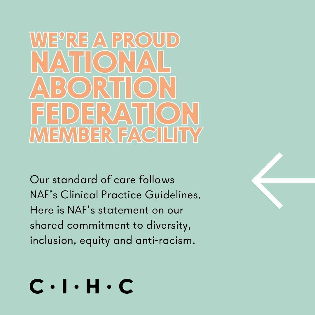 We are dedicated to the ongoing work of examining our quality of care and creating a more inclusive, anti-racist clinic setting. Watch this space for updates on how we put NAF's standards into practice.

Support our work at choiceinhealth.ca/donate

