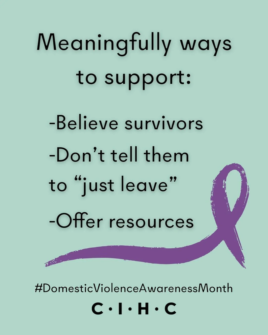 November is #DomesticViolenceAwarenessMonth and in Canada 6.2 million women age 15 and older have reported psychological, physical, or sexual abuse at some point in a relationship.

For those who have experienced domestic violence or intimate partner