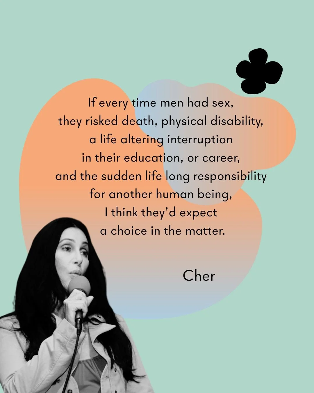 In the past Cher has been vocal about her pro-choice views, taking to twitter after Roe v Wade was overturned in 2022 to speak candidly about her past experiences with miscarriage.

In her memoir published last year, she implied that she was given a 