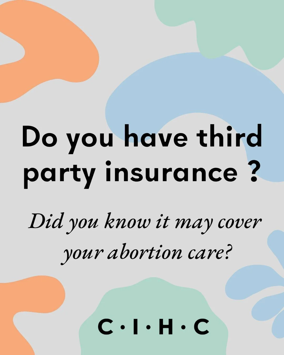 We work directly with third-party insurance providers who may cover the cost of your surgical abortion care. 

If you are unsure, reach out to us and we can help. You can call us to ask questions and book an appointment at 416-975-9300. 

Image Descr