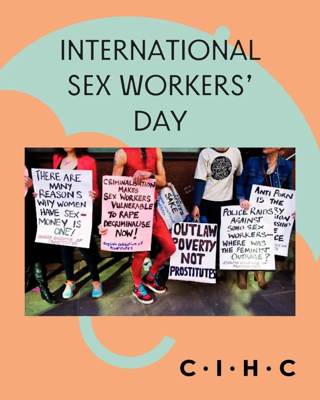 Today marks the anniversary of more than 100 sex workers occupying &Eacute;glise Saint-Nizier church in Lyon, France, in 1975 to bring awareness to their inhumane working conditions. International Sex Workers' Day honours that history of collective o