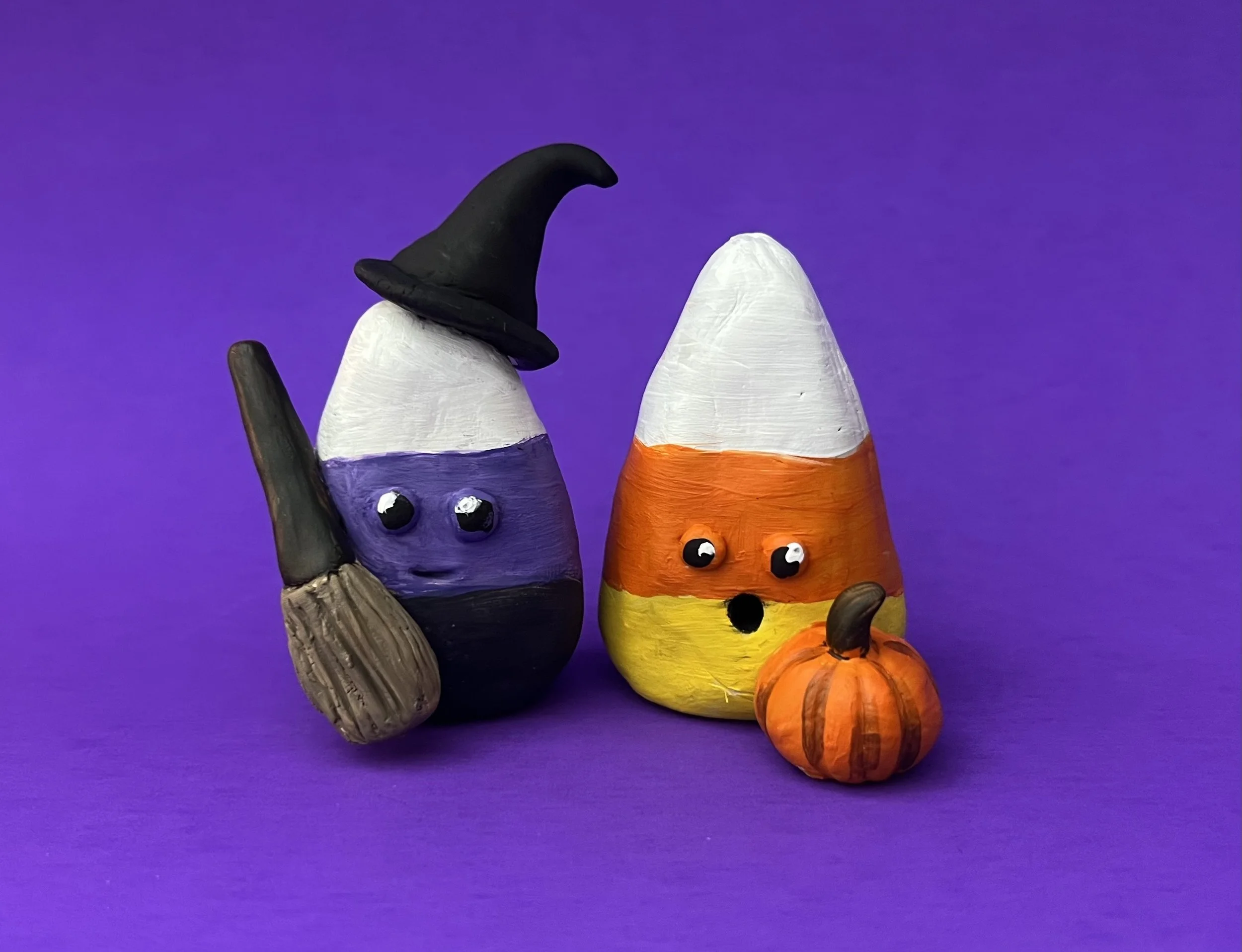 Clay Candy Corn • Revere, MA Library