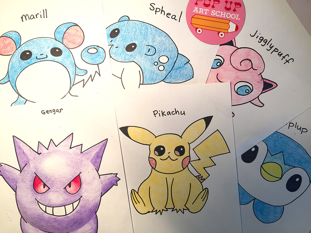 How to Draw Pokemon Easy