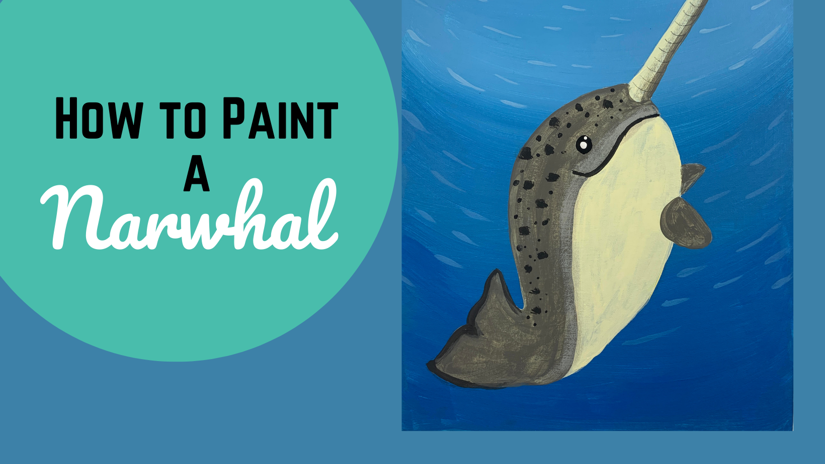 Narwhal Painting