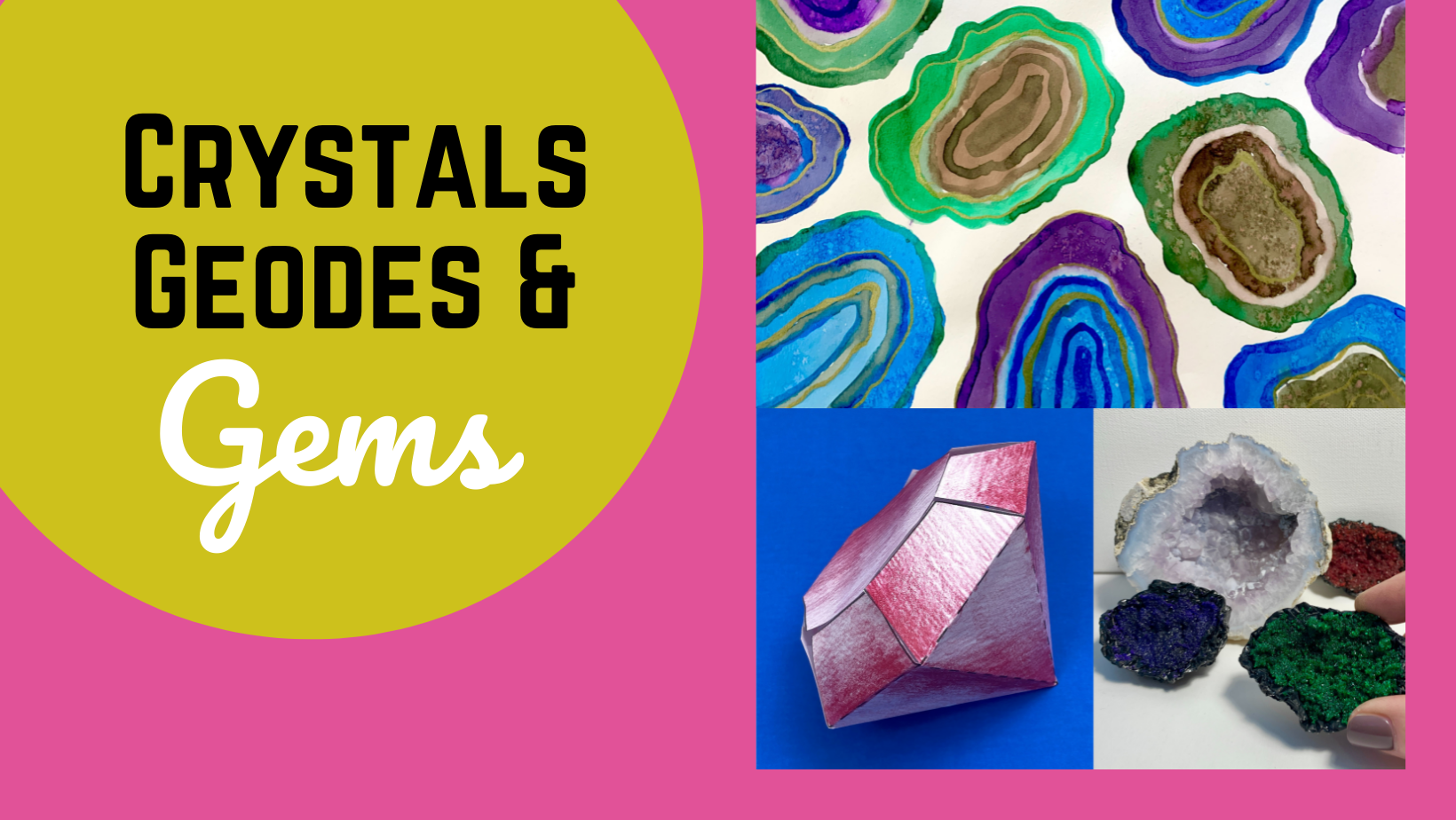Crystals Geodes & Gems Bundle