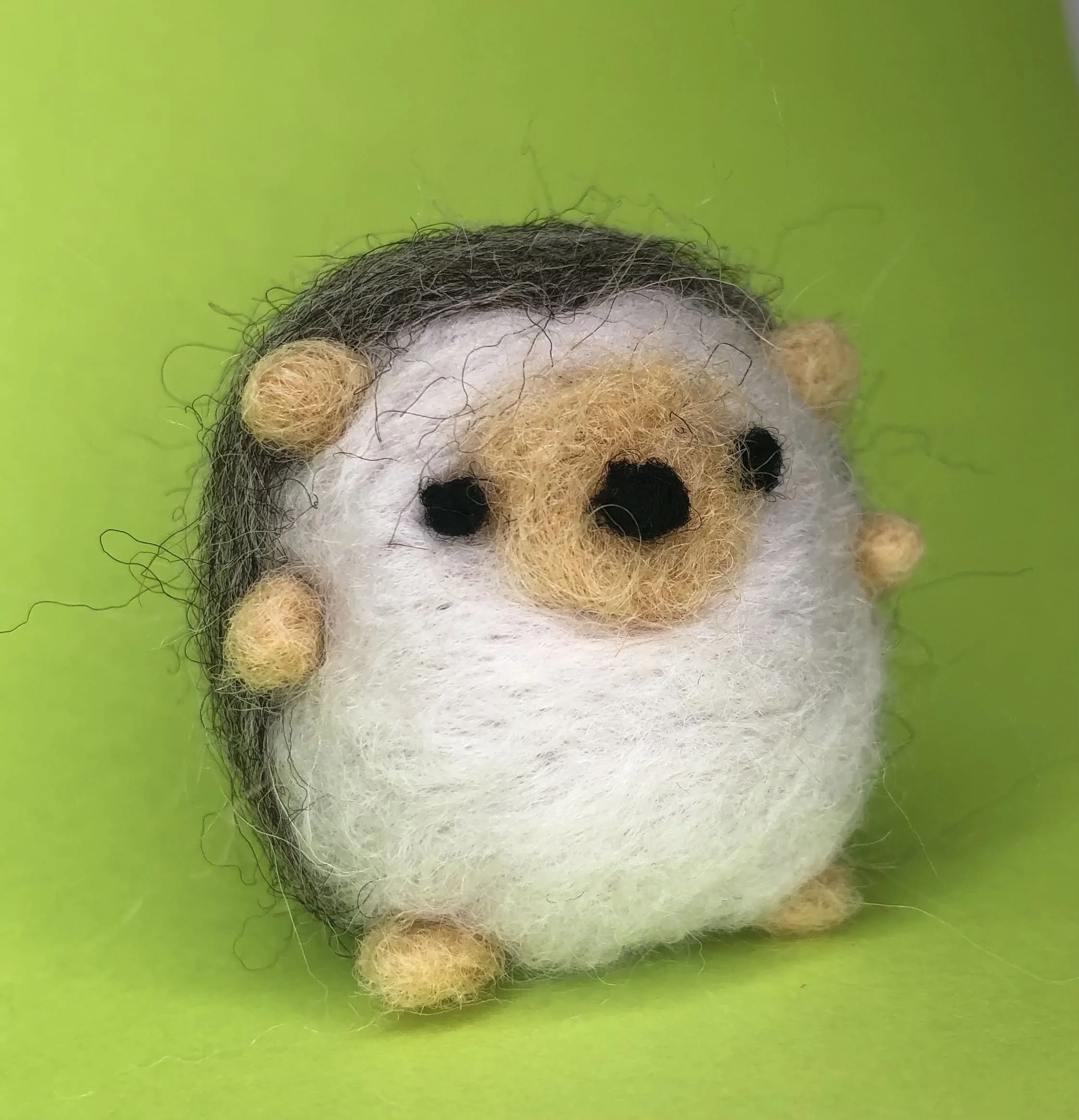 Felted Hedgehog • Leominster, MA Library