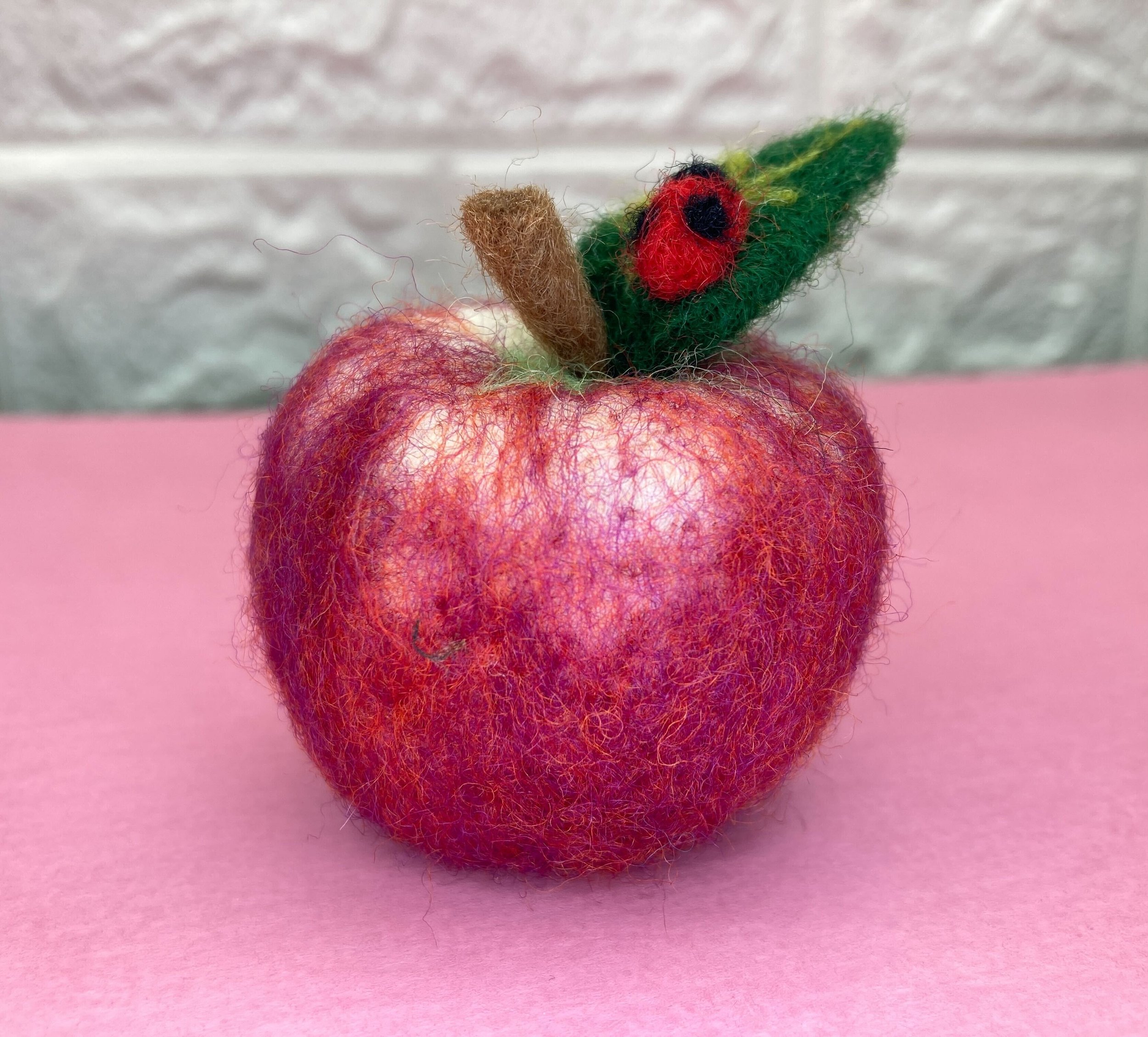Felted Apple