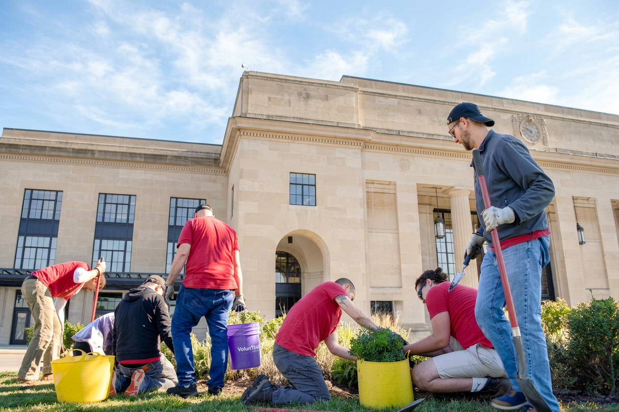Enhancing a Richmond Gem: SPARK’s Volunteer Day at the Science Museum of Virginia