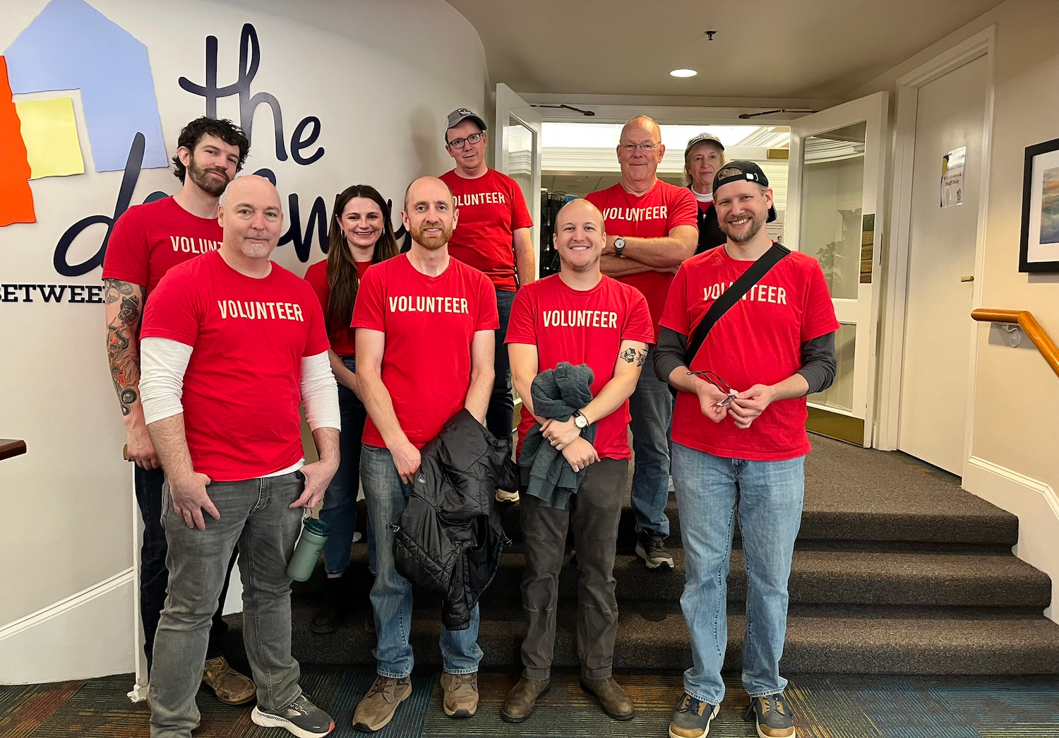 Spring cleaning a home-away-from-home for patients and families: SPARK returns to The Doorways
